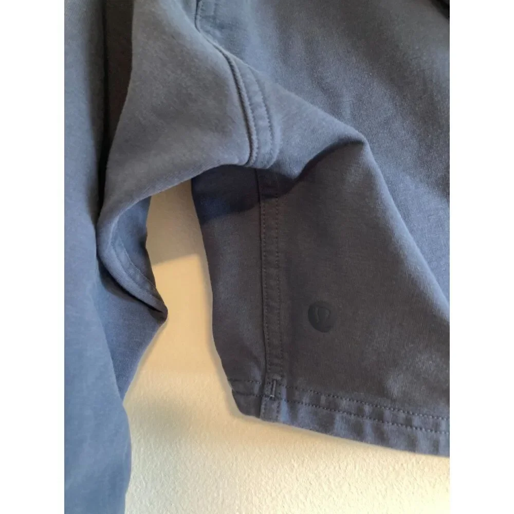 Lululemon All Yours Cropped Hoodie in Ink Blue Size 4